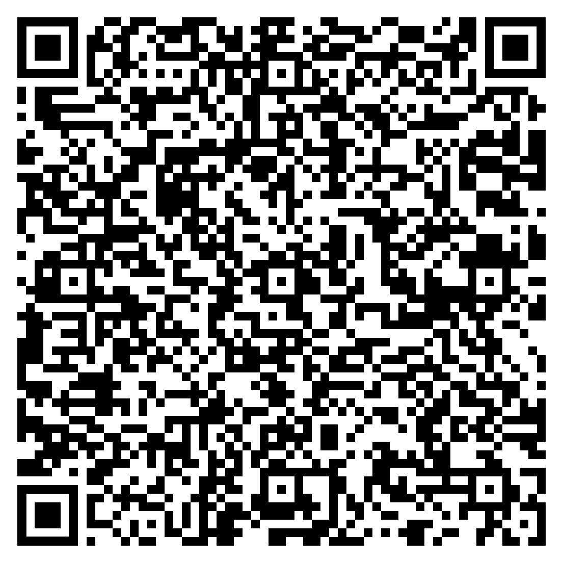 QR-Code für vCard der VR Bank Kitzingen eG