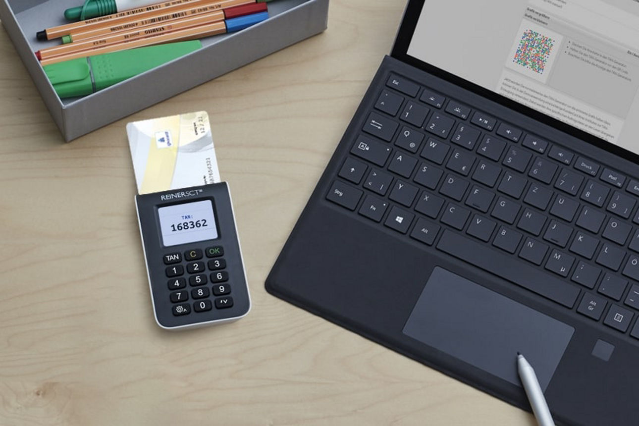 Online-Shop für TAN-Generatoren und Chipkartenleser