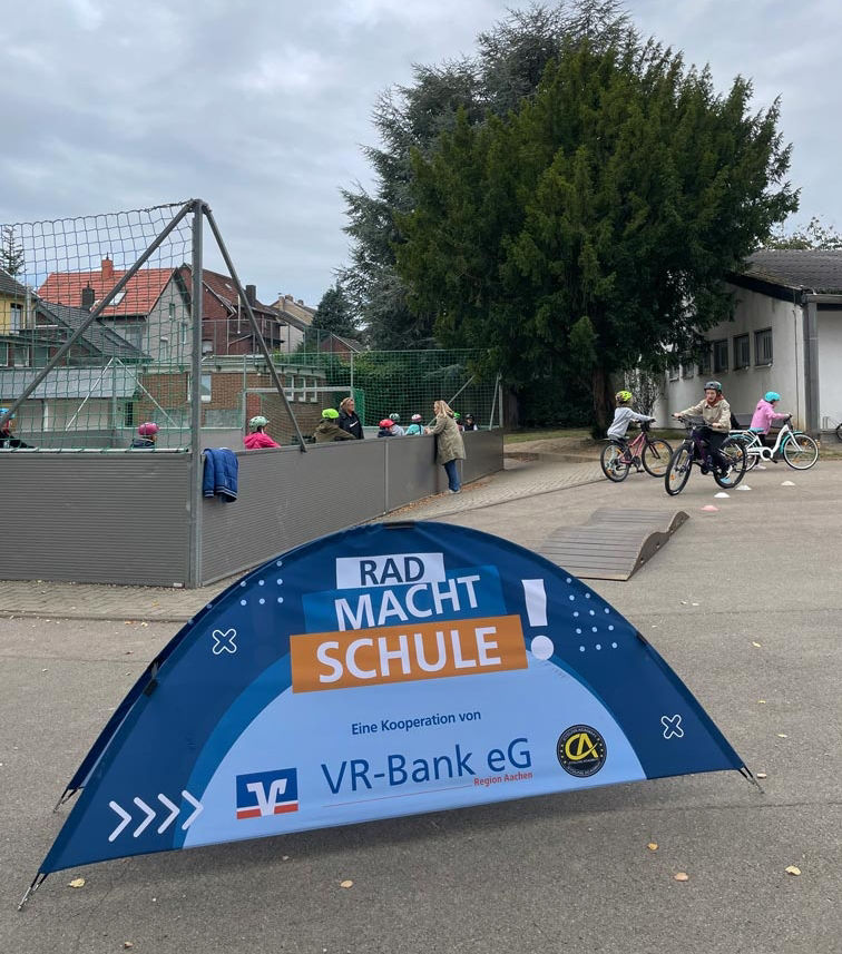 Rad macht Schule - Banner