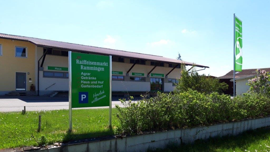 Außenansicht Raiffeisen-Ware Schwaben Allgäu GmbH