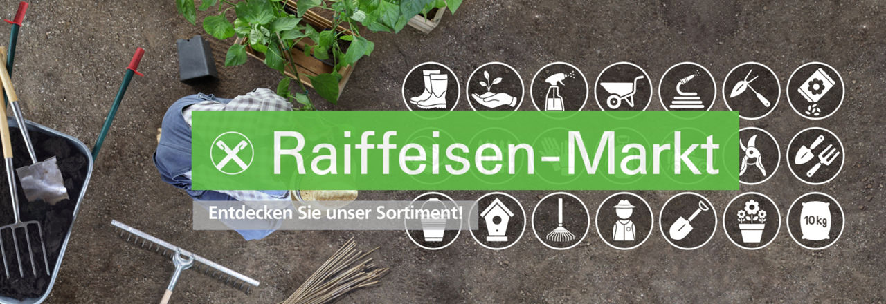 Draufsicht auf Gartengeräte und Erde, die eine Vielzahl von Materialien zeigen.