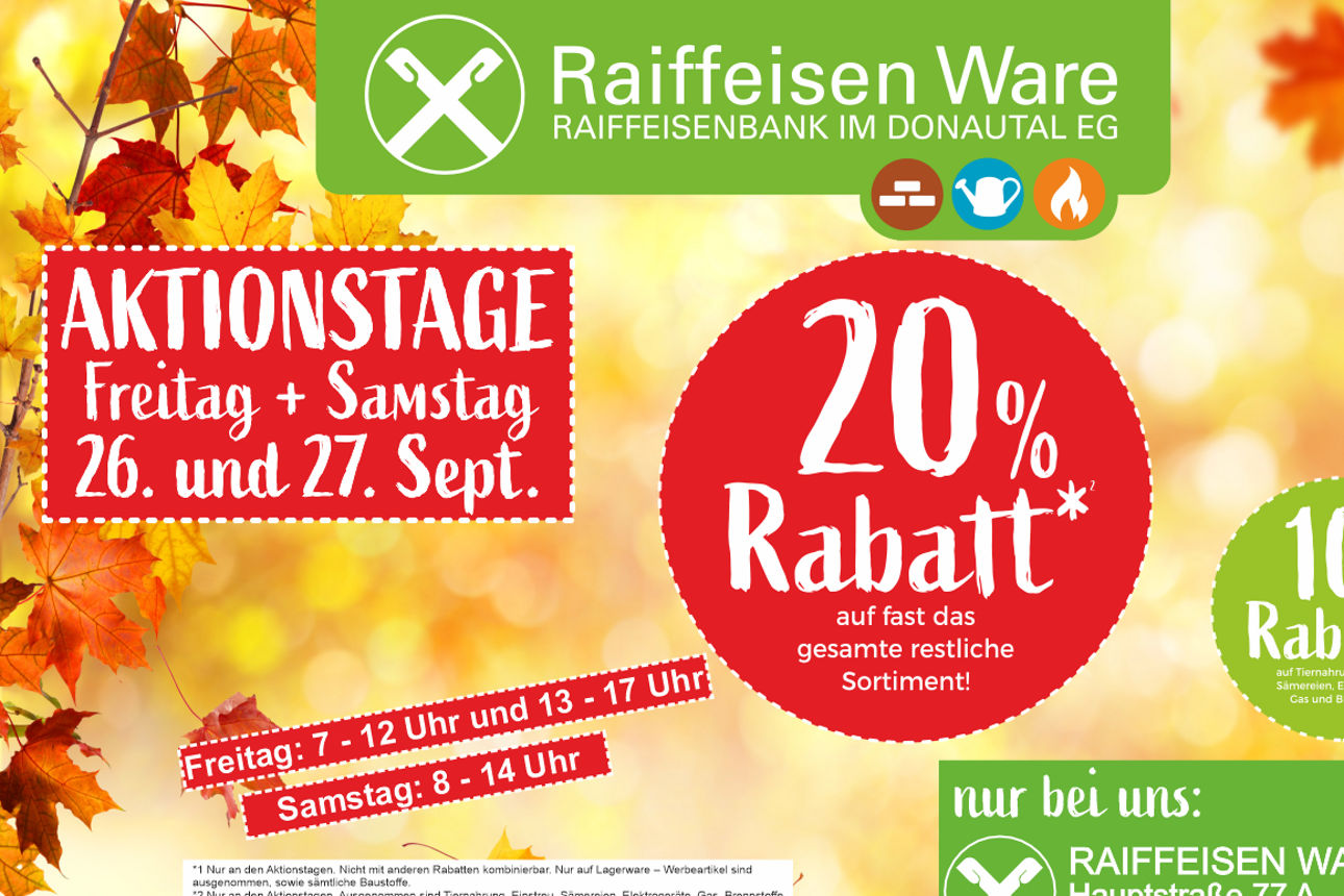 Aktionstage der RAIFFEISEN WARE