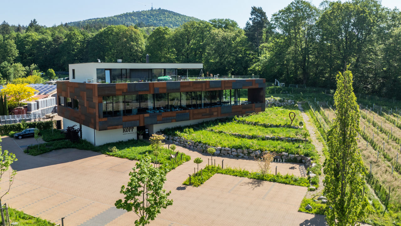Außenansicht des Weingut Kopp