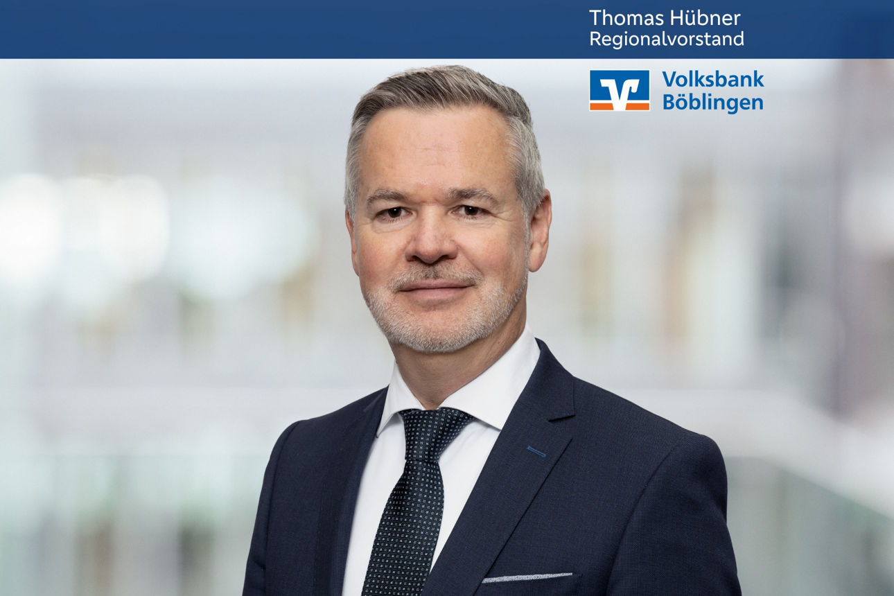 Thomas Hübner, Regionalvorstand Volksbank Böblingen