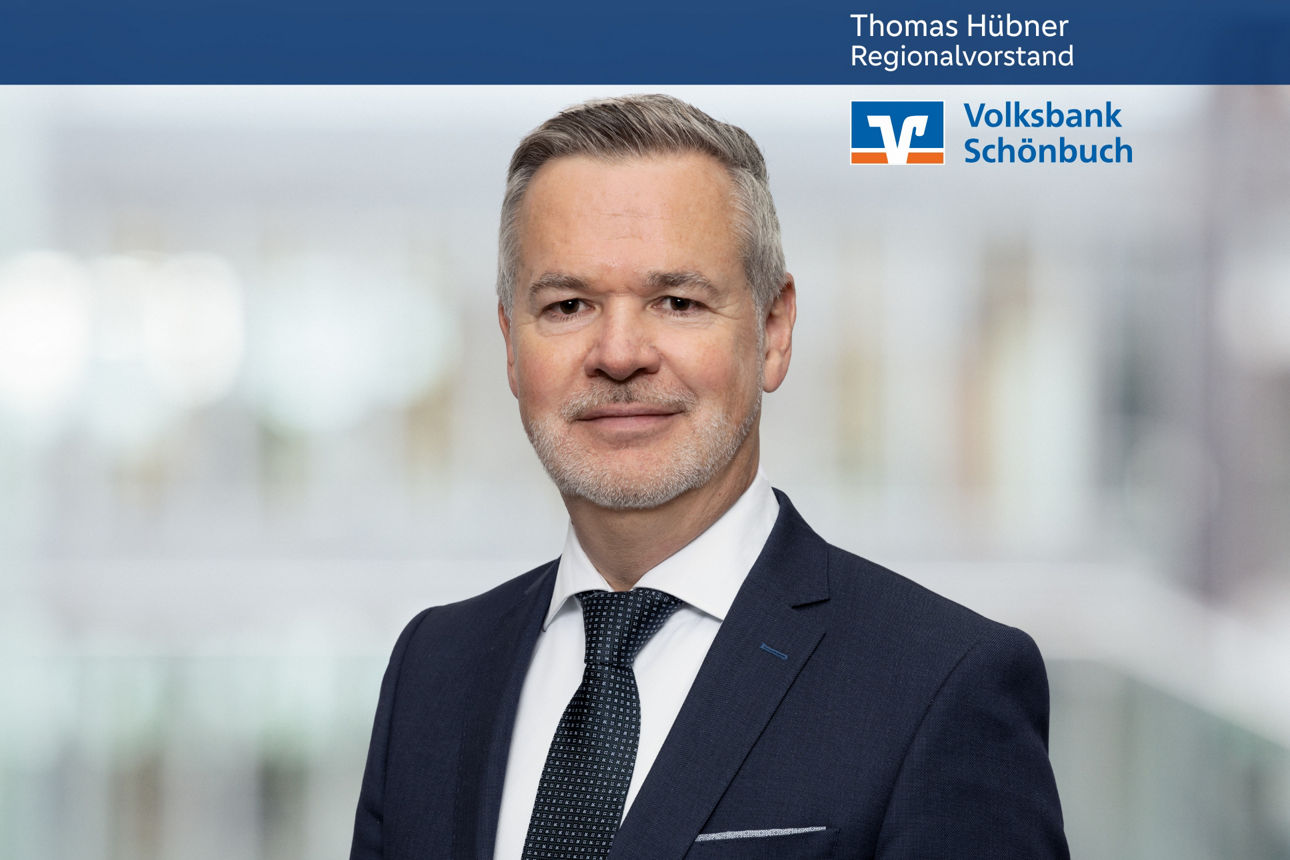 Thomas Hübner, Regionalvorstand Volksbank Schönbuch
