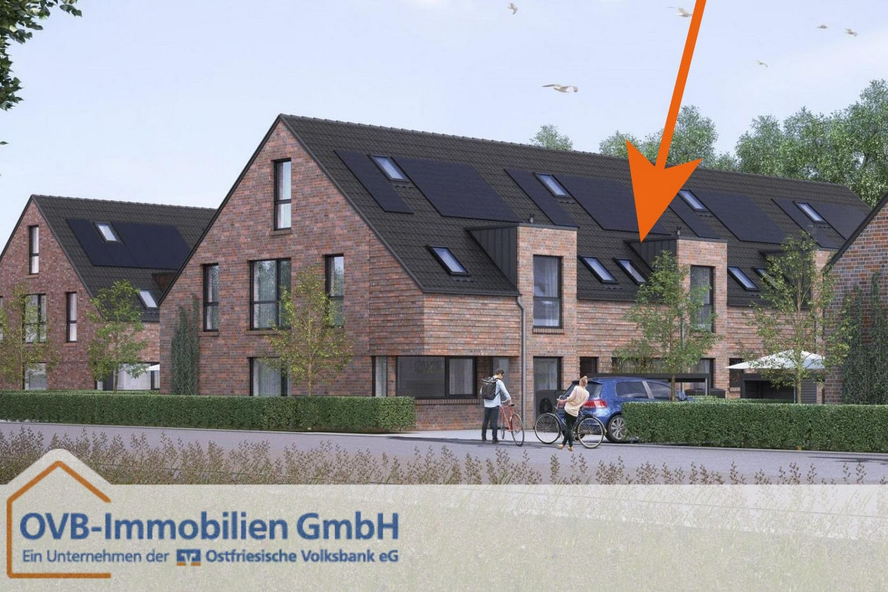 Bild eines Reihenmittelhauses in Emden