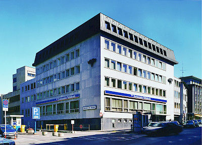 Fotografie der Dortmunder Hauptstelle aus dem Jahr 1984