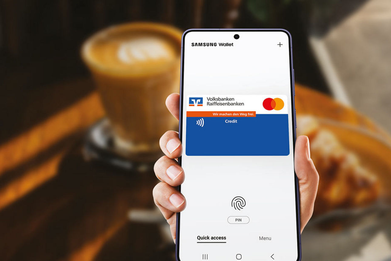Über Ihr Smartphone mit Samsung Pay bezahlen