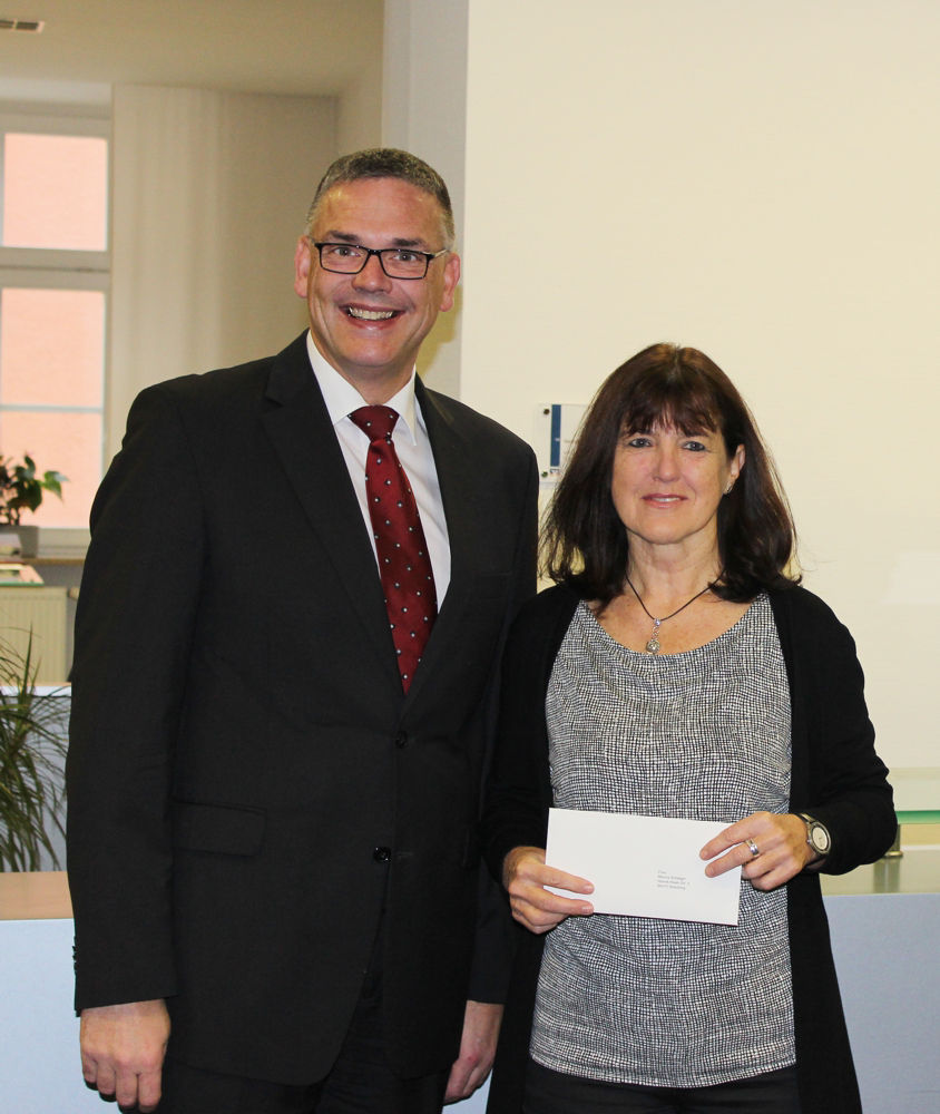 Marina Schlegel feiert 25-jähriges Betriebsjubiläum