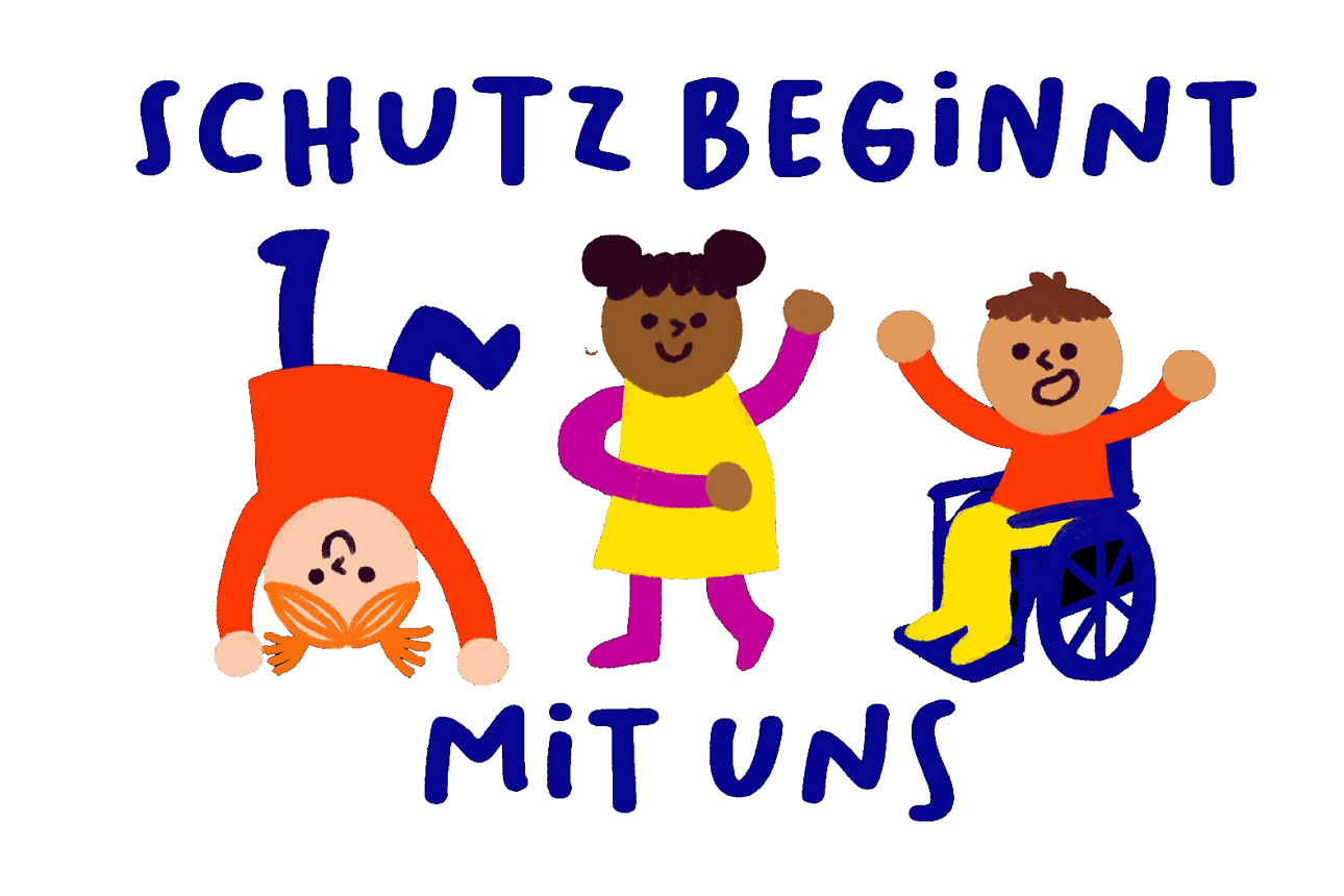 Logo der Kampagne „Schutz25 – Prävention von sexueller Gewalt gegen Kinder und Jugendliche im Kreis Herzogtum Lauenburg“