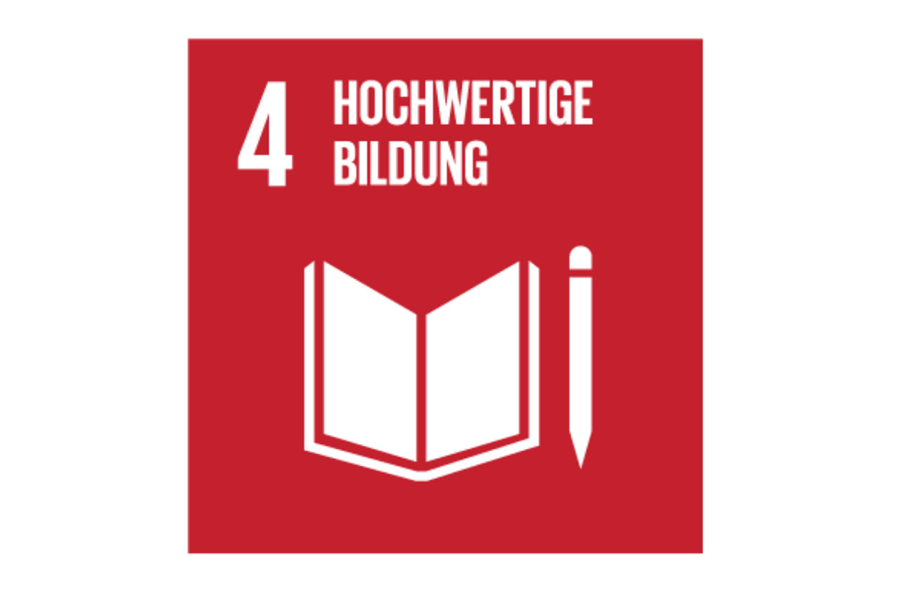 SDG-Illustration: Hochwertige Bildung