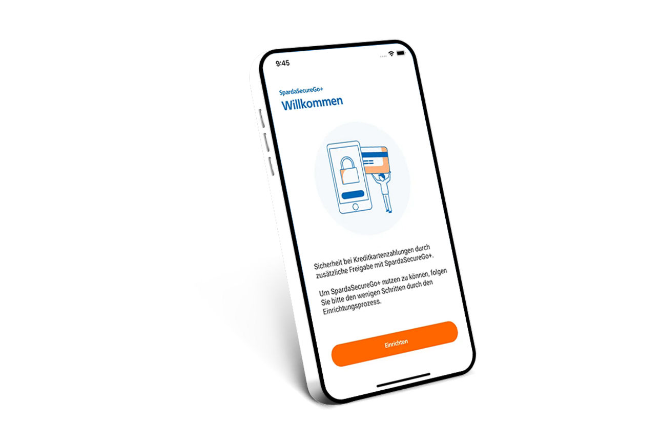 Abbildung eines Smartphones mit der BankingApp