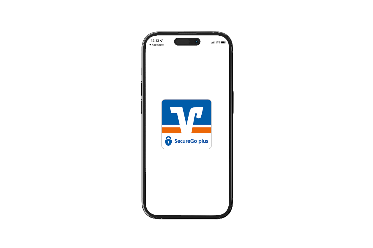 Smartphone mit VR SecureGo plus App