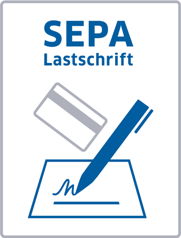Das Logo von SEPA-Lastschrift