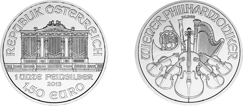 1 Unze Silber Philharmoniker 31,10 g