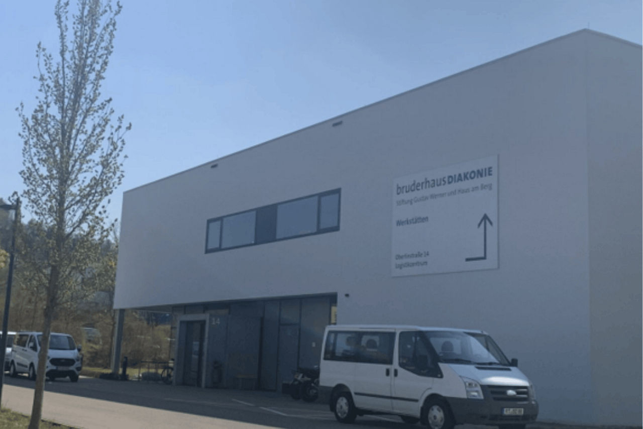 Gebäude der Bruderhaus Diakonie in Reutlingen