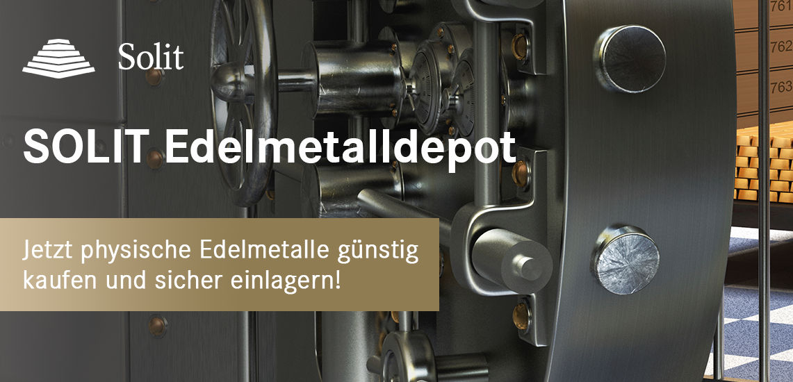 Münzen und Barren des Goldsparplans