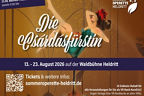 Plakatmotiv "Die Csárdásfürstin"