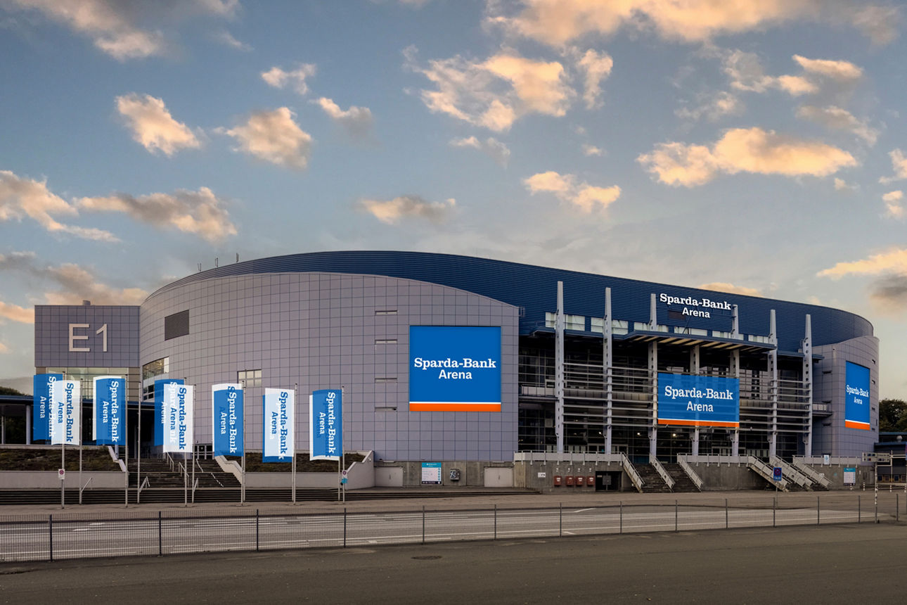 Visualisierung der Sparda-Bank Arena