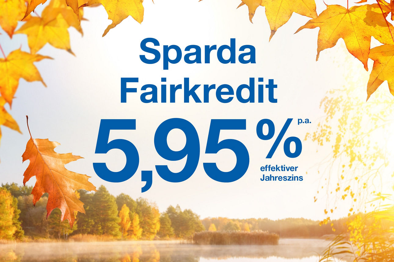 Aktionsmotiv Herbst Sparda Fairkredit