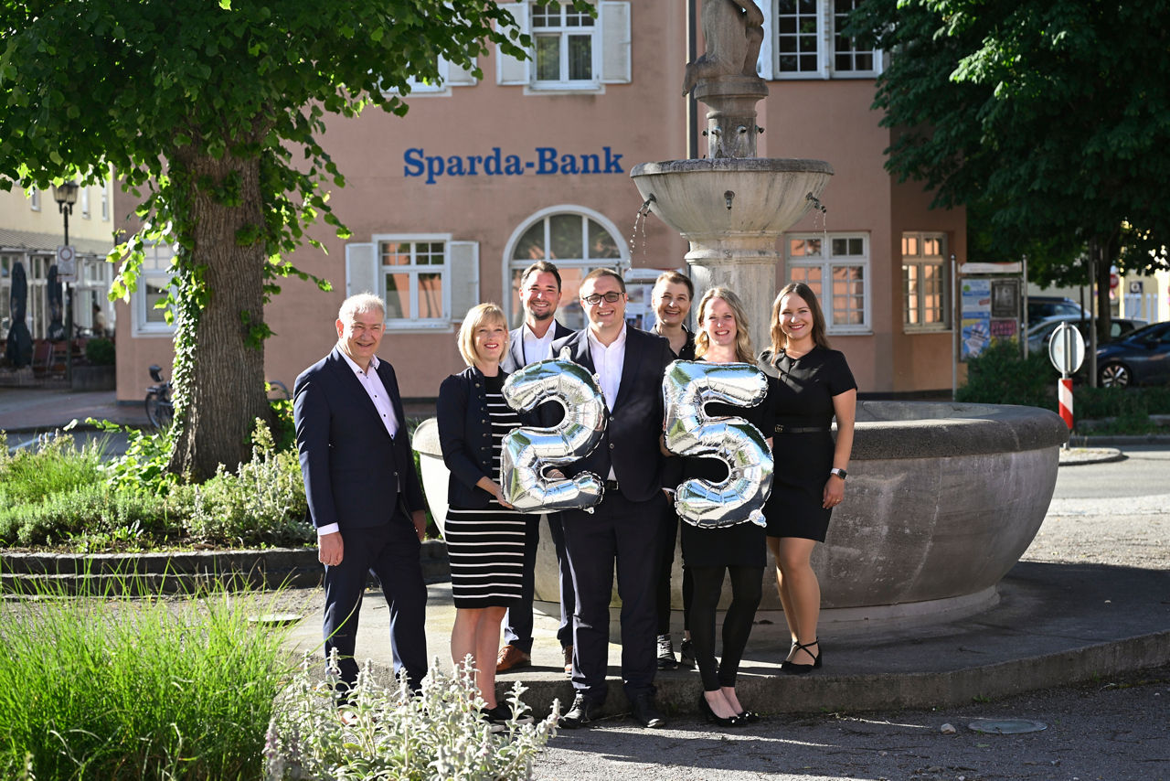 Das Team der Sparda-Bank in Waserburg