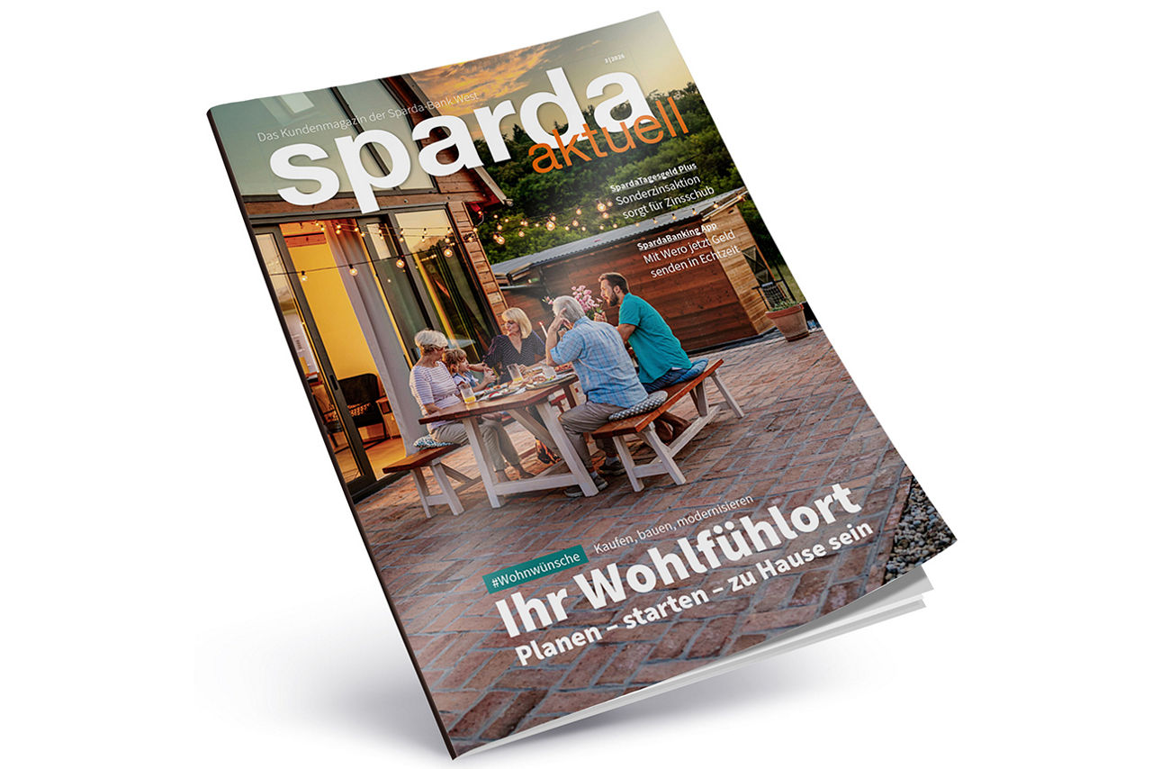 Abbildung des Kundenmagazins sparda aktuell Ausgabe 3 / 2026