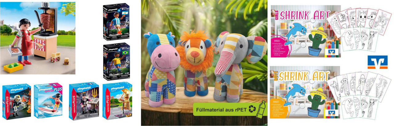 Beispiele für Geschenke zur Sparwoche