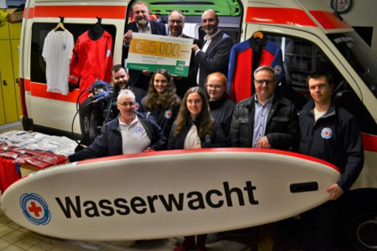 Spende Wasserwacht Würzburg