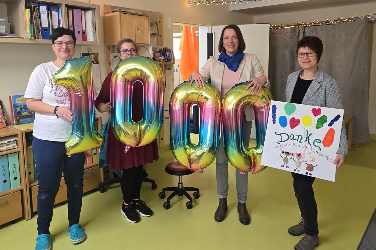 Spendenübergaben Kita „Vier-Jahreszeiten“ in Luckenwalde