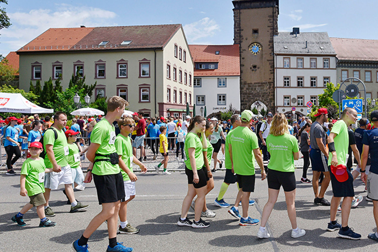 Bild vom Stadtlauf Villingen 2024
