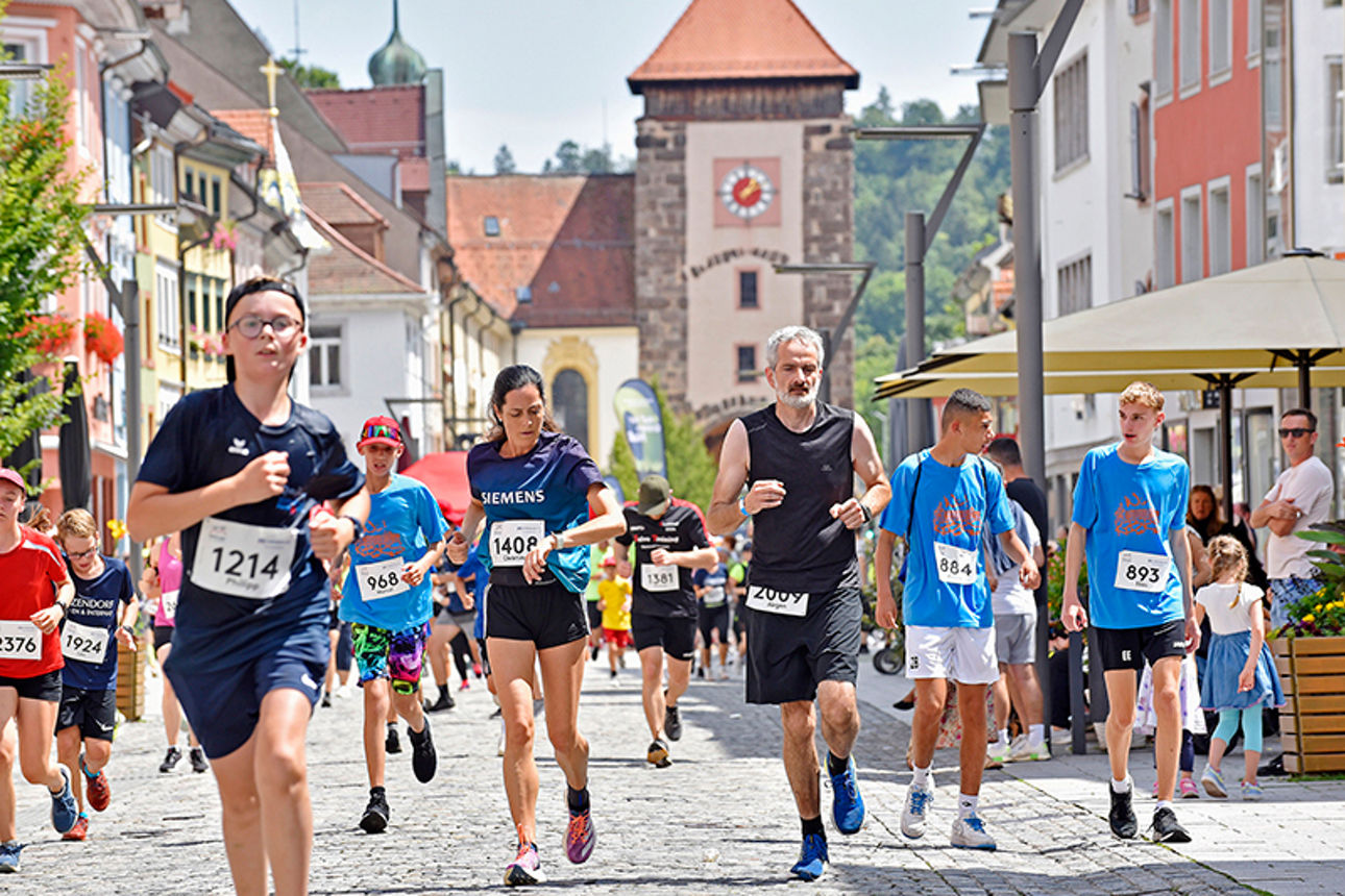 Bild vom Stadtlauf Villingen 2024