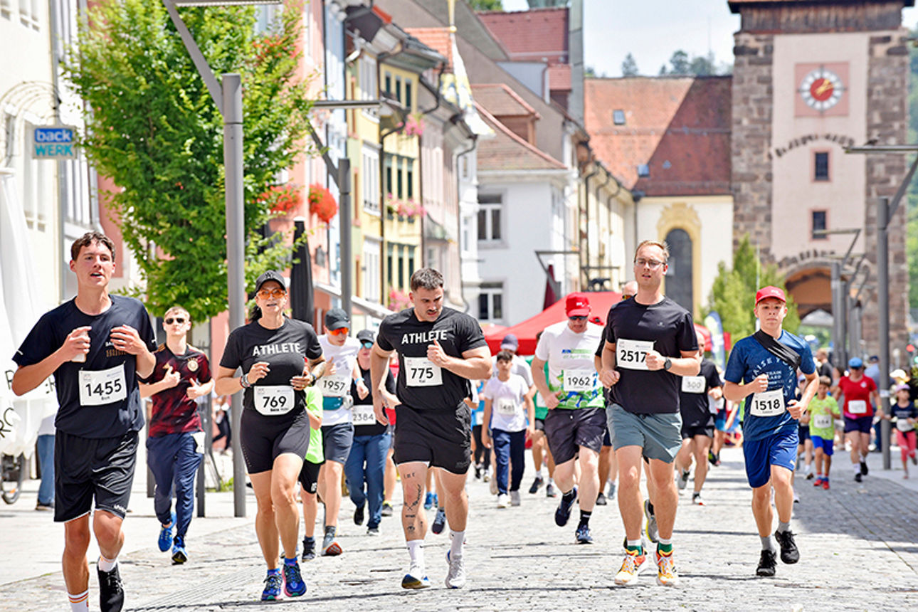 Bild vom Stadtlauf Villingen 2024