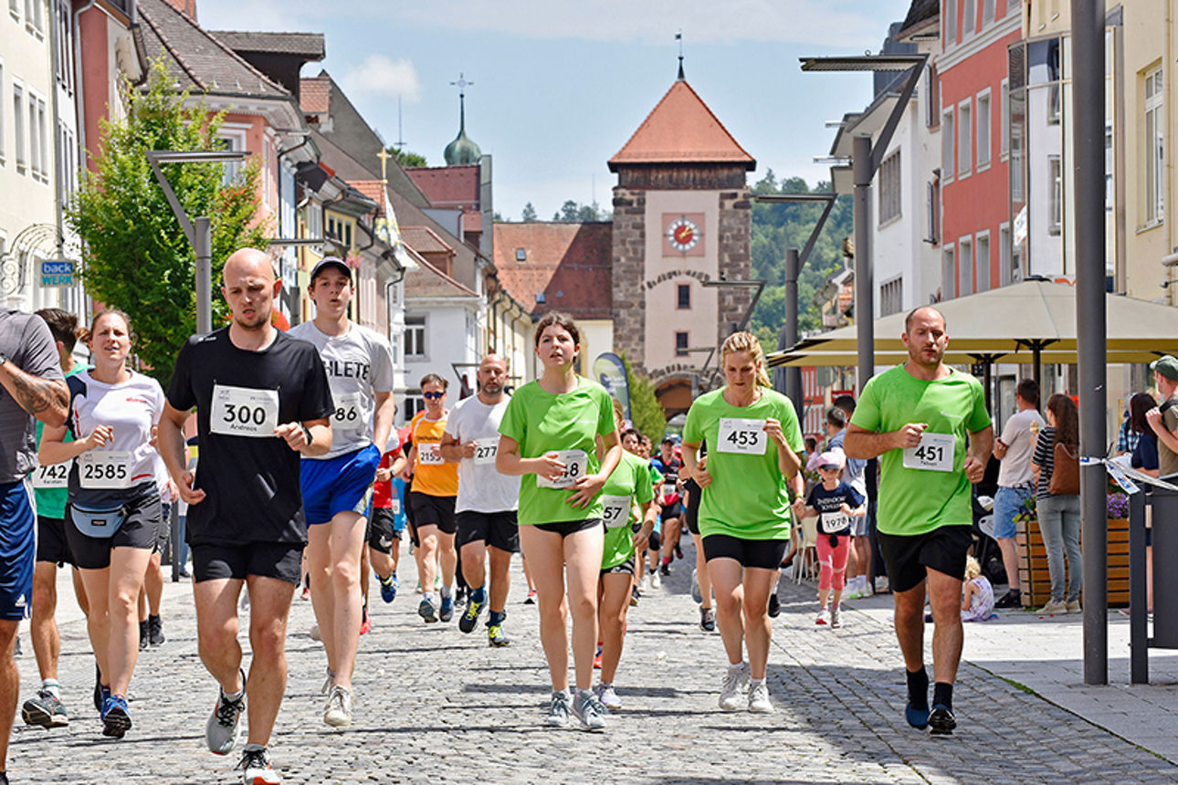 Bild vom Stadtlauf Villingen 2024