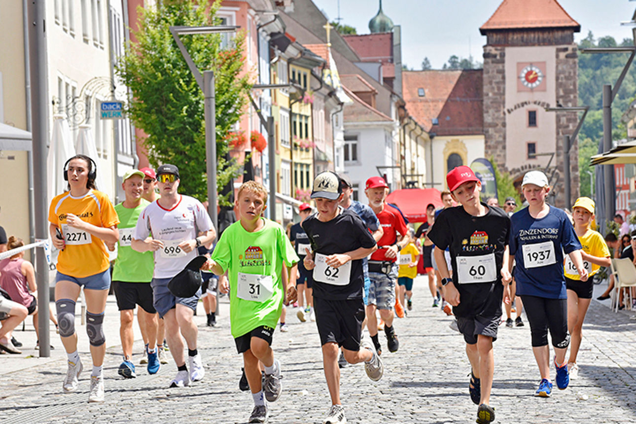 Bild vom Stadtlauf Villingen 2024