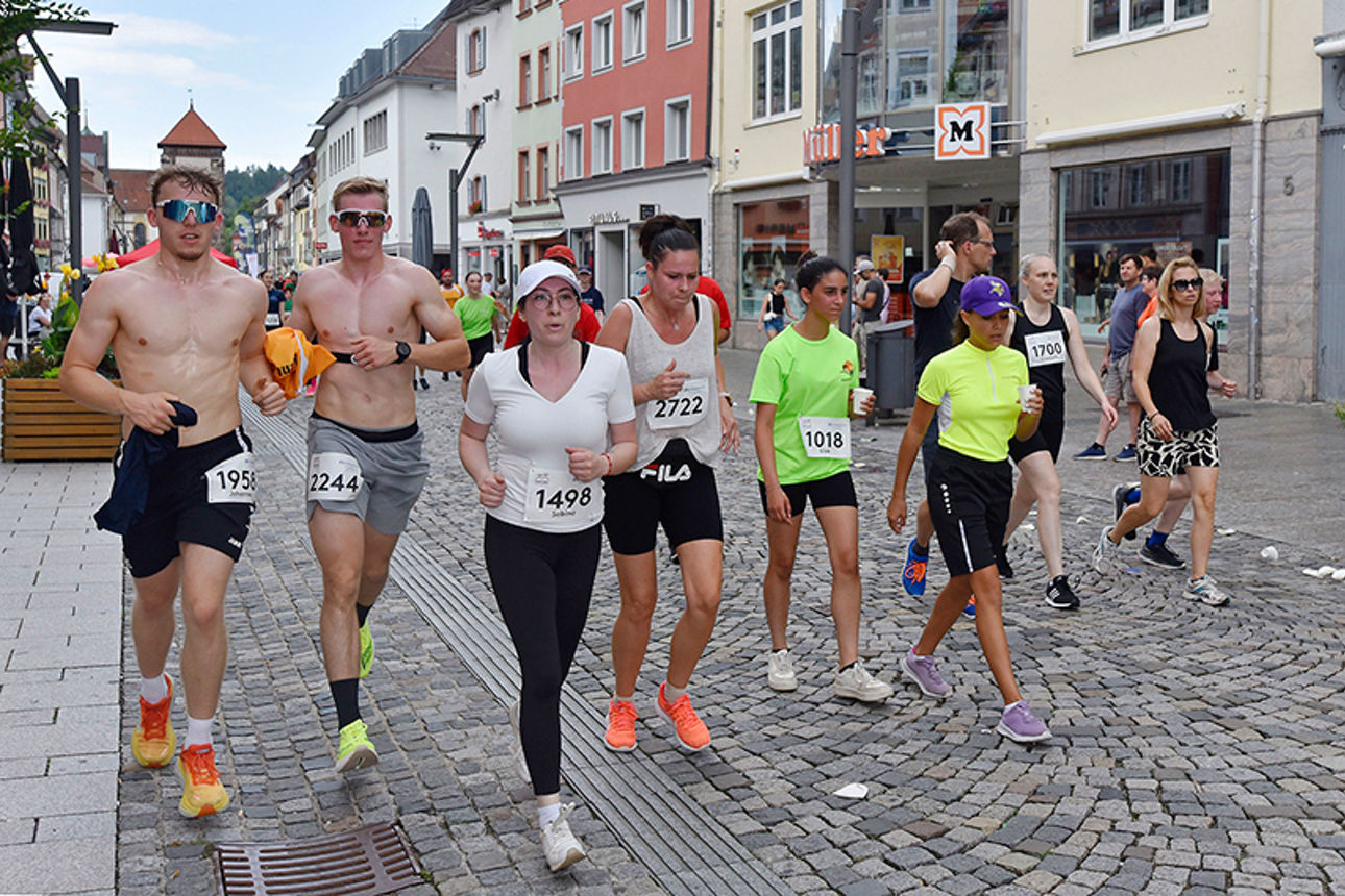 Bild vom Stadtlauf Villingen 2024