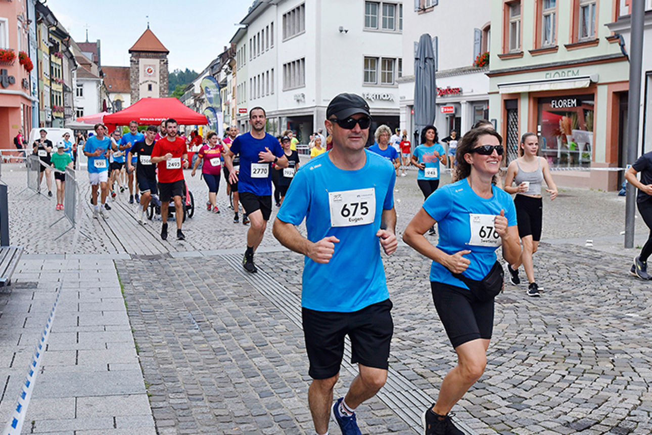 Bild vom Stadtlauf Villingen 2024