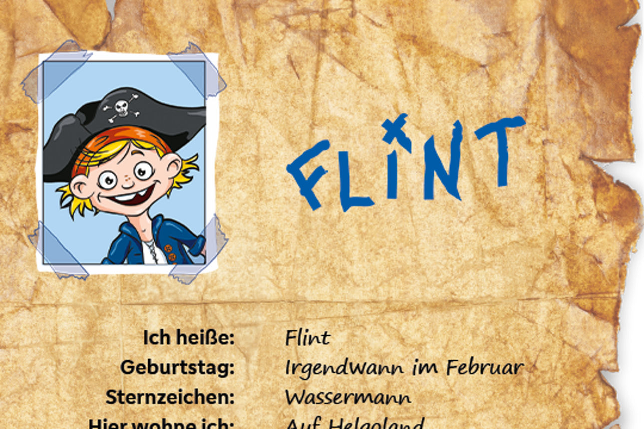 Steckbrief von Flint dem Zahnpiraten