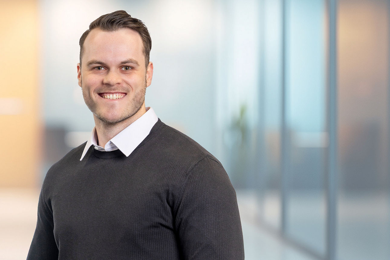 Assistent Firmenkundenservice Johannes Stehr