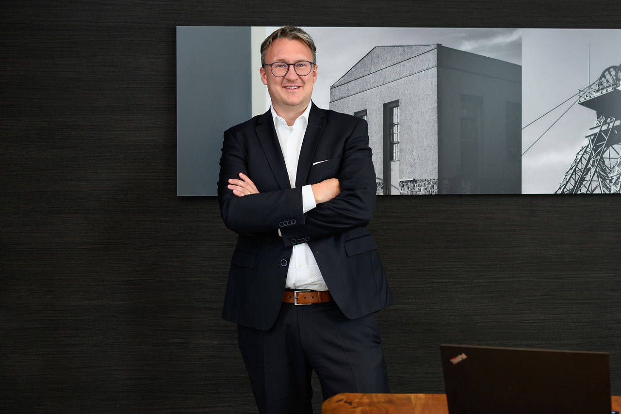 Ein Portrait von Stephan Dieckmann