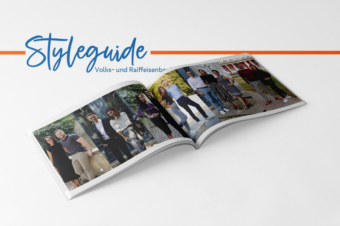 Styleguide in VR-Bank Saale-Unstrut