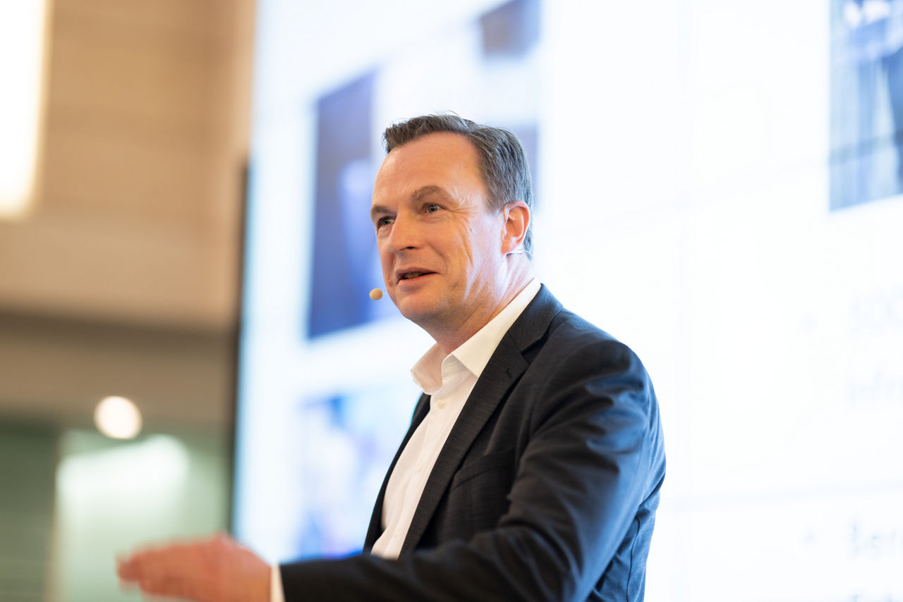 Prof. Dr. Jens Südekum auf dem LebensWert-Treff 2025