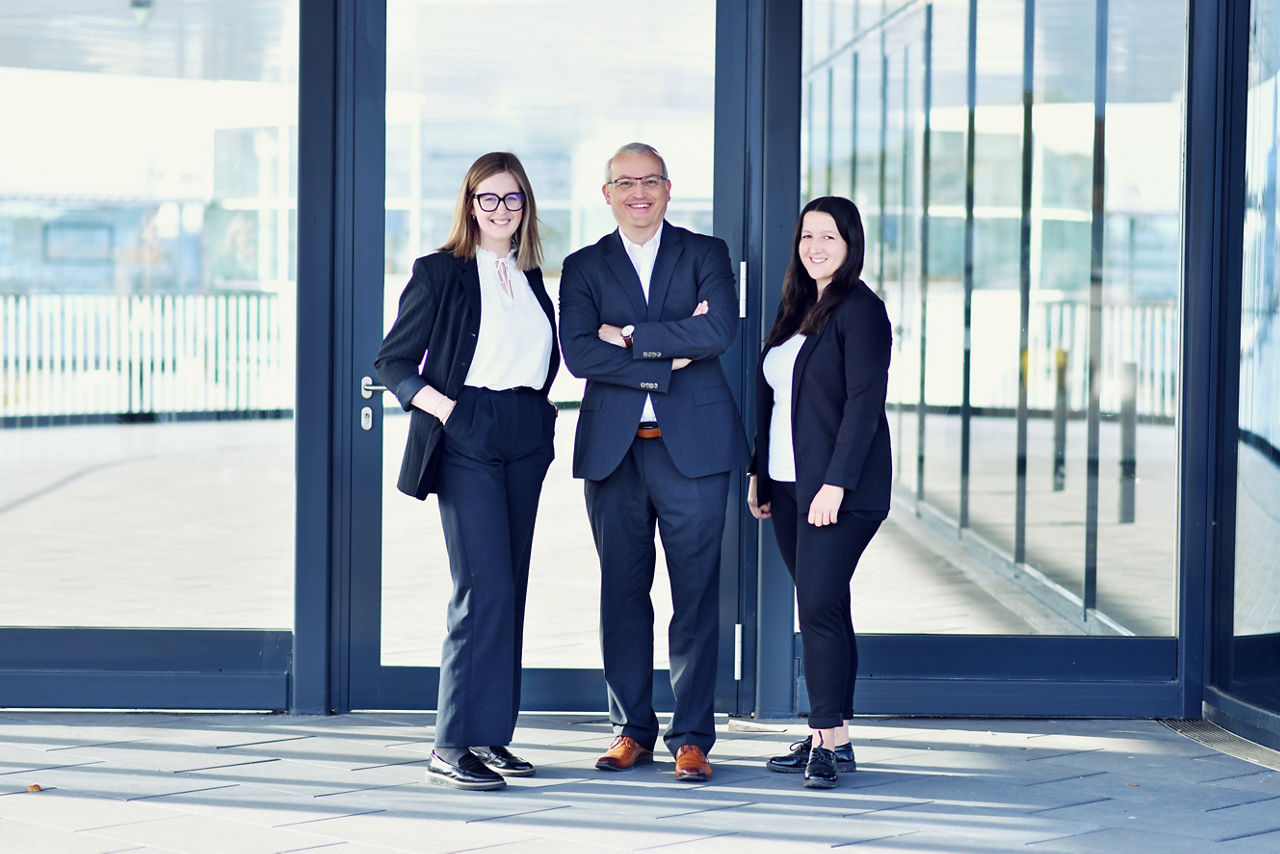 Teamfoto Auslandsgeschäft