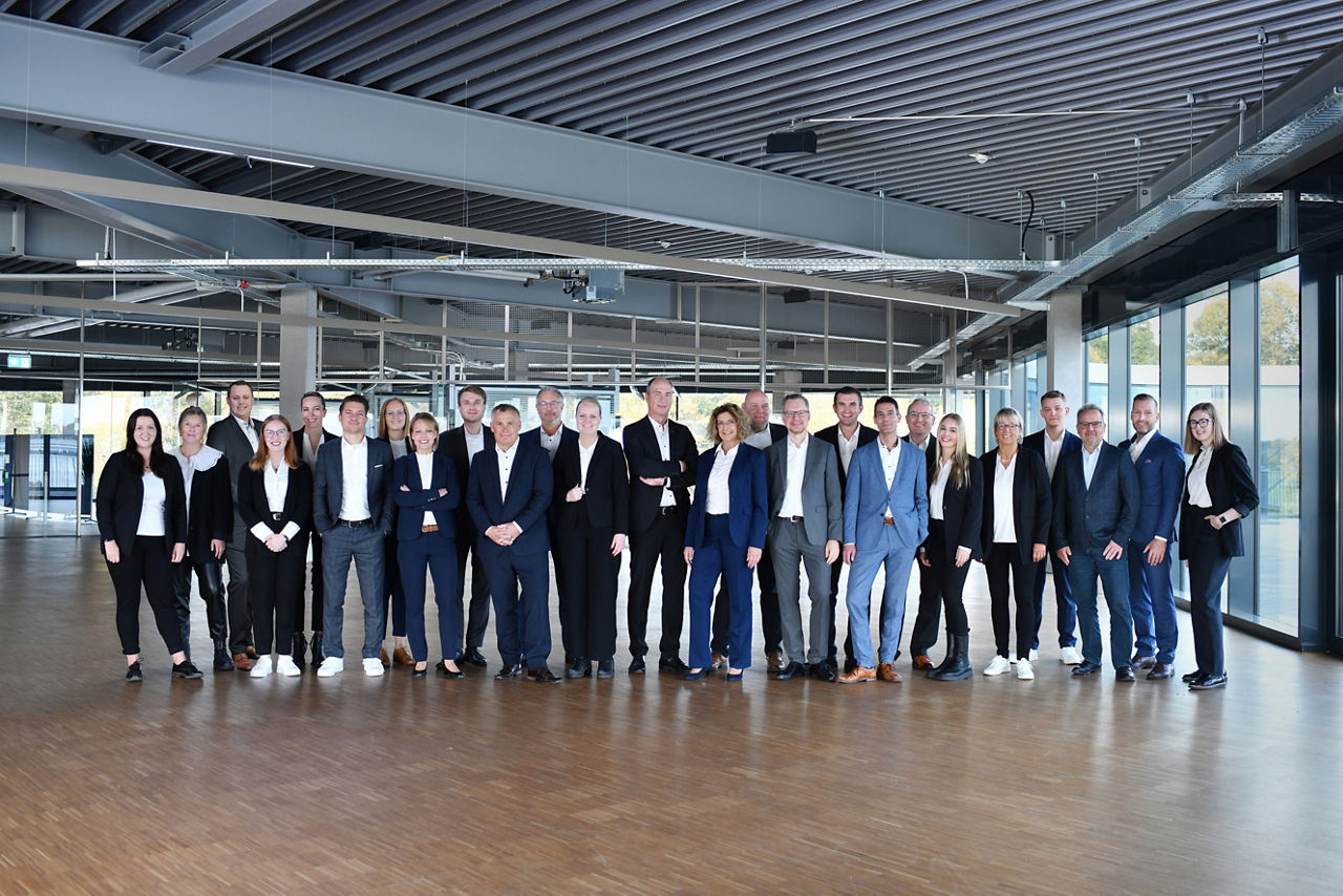Teamfoto Firmenkundenbetreuung