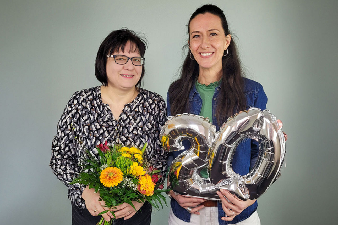 Gratulation zum 20-jährigen und 25-jährigen Jubiläum