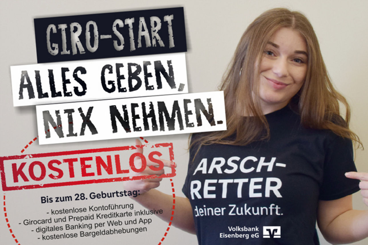 Unsere Mitarbeiterin Jessi mit Arschretter T-Shirt