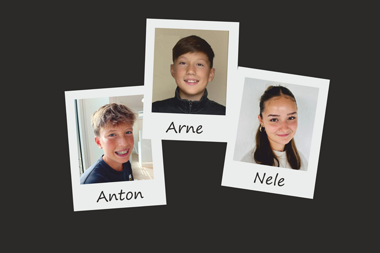 Unsere Praktikanten bei der Volksbank Eisenberg eG