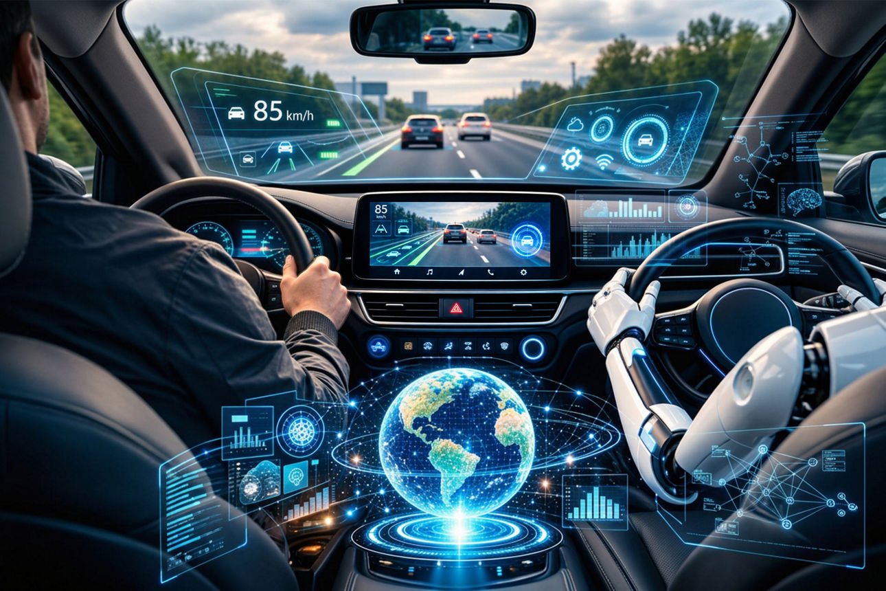 Teaser Einladung KI - Copilot oder Geisterfahrer? (KI-generiert)