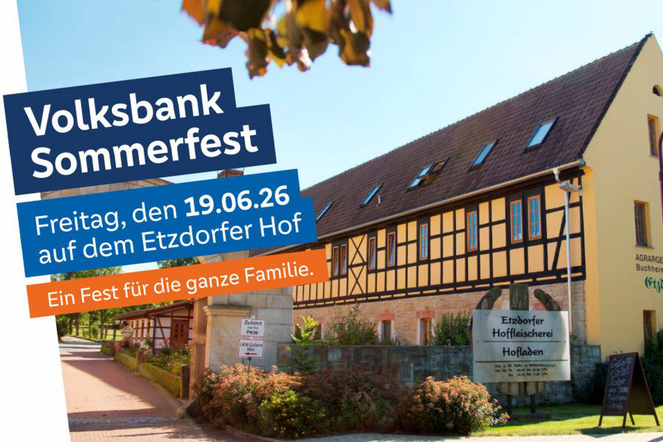 Volksbank Sommerfest mit Generalversammlung 2026