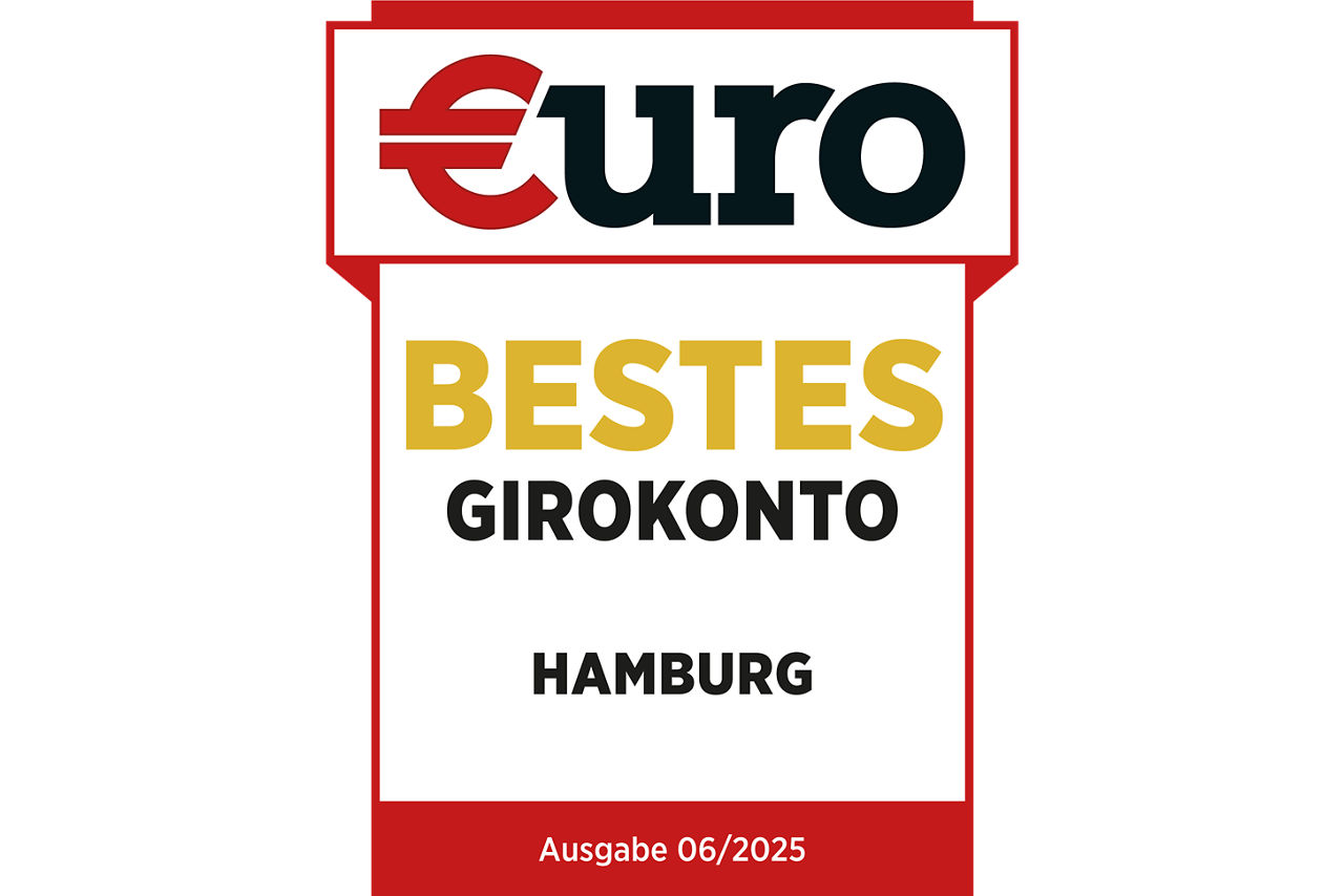 Logo Testsieger Sparda-Bank Hamburg als bestes Girokonto Hamburg 2025