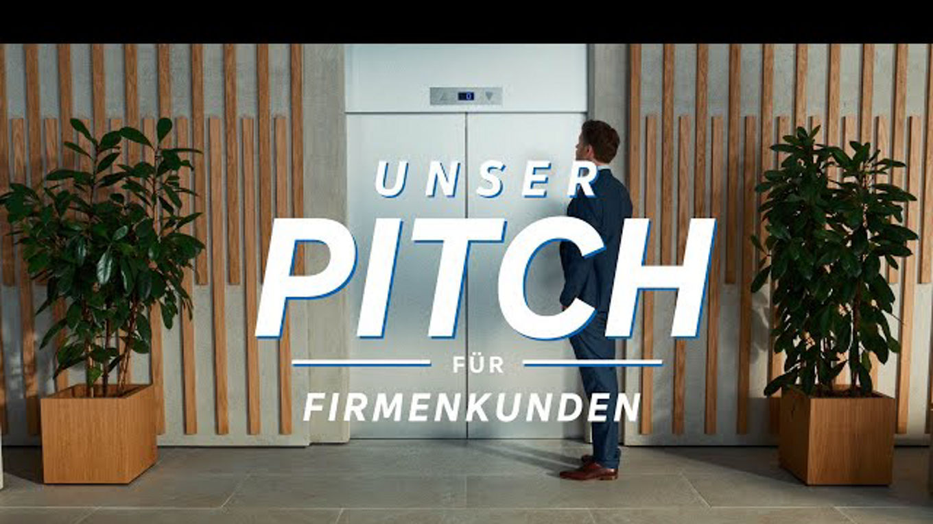 Video &quot;Unser Pitch für Firmenkunden&quot;